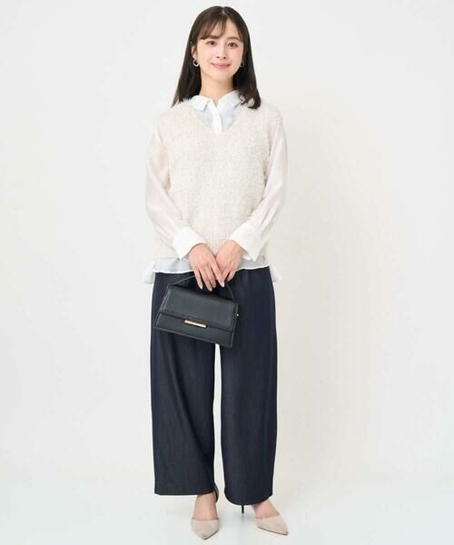 Maison de CINQ / メゾン ドゥ サンク シャツ・ブラウス | 【小さいサイズ】シアーローンシャツブラウス/洗える | 詳細22