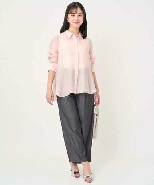 Maison de CINQ / メゾン ドゥ サンク シャツ・ブラウス | 【小さいサイズ】シアーローンシャツブラウス/洗える | 詳細24