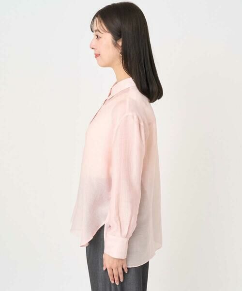 Maison de CINQ / メゾン ドゥ サンク シャツ・ブラウス | 【小さいサイズ】シアーローンシャツブラウス/洗える | 詳細5