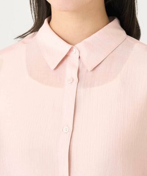 Maison de CINQ / メゾン ドゥ サンク シャツ・ブラウス | 【小さいサイズ】シアーローンシャツブラウス/洗える | 詳細7