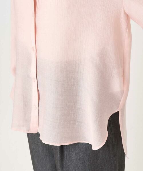 Maison de CINQ / メゾン ドゥ サンク シャツ・ブラウス | 【小さいサイズ】シアーローンシャツブラウス/洗える | 詳細9