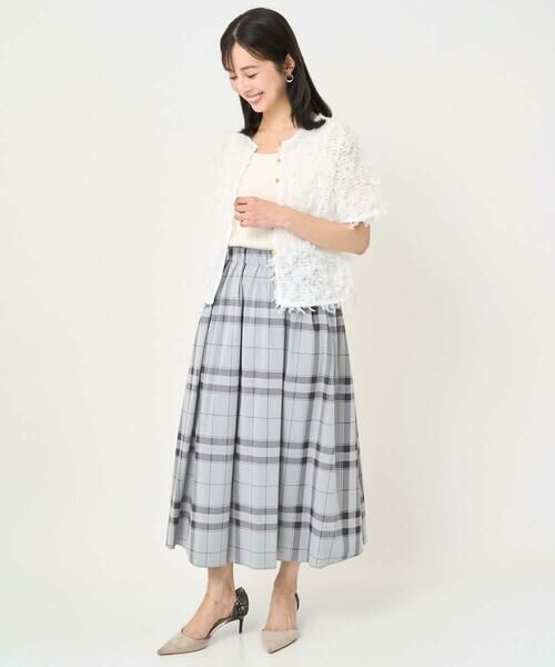 Maison de CINQ / メゾン ドゥ サンク シャツ・ブラウス | 【小さいサイズ】釦デザインチュールトップス/前後2way/洗える | 詳細18