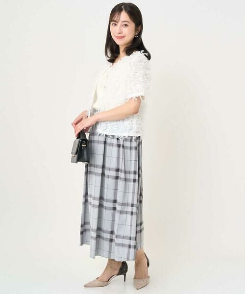 Maison de CINQ / メゾン ドゥ サンク シャツ・ブラウス | 【小さいサイズ】釦デザインチュールトップス/前後2way/洗える | 詳細19