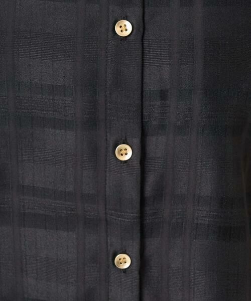 Maison de CINQ / メゾン ドゥ サンク シャツ・ブラウス | 【小さいサイズ】シアードビーチェックシャツブラウス/洗濯機で洗える | 詳細11