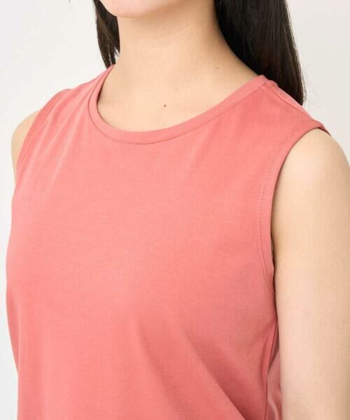 Maison de CINQ / メゾン ドゥ サンク シャツ・ブラウス | 【小さいサイズ】レイヤードチュールブラウス×タンクトップ/接触冷感/洗える | 詳細20