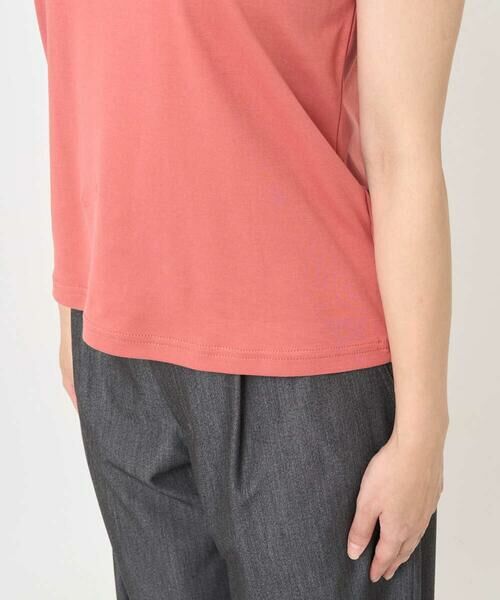 Maison de CINQ / メゾン ドゥ サンク シャツ・ブラウス | 【小さいサイズ】レイヤードチュールブラウス×タンクトップ/接触冷感/洗える | 詳細21