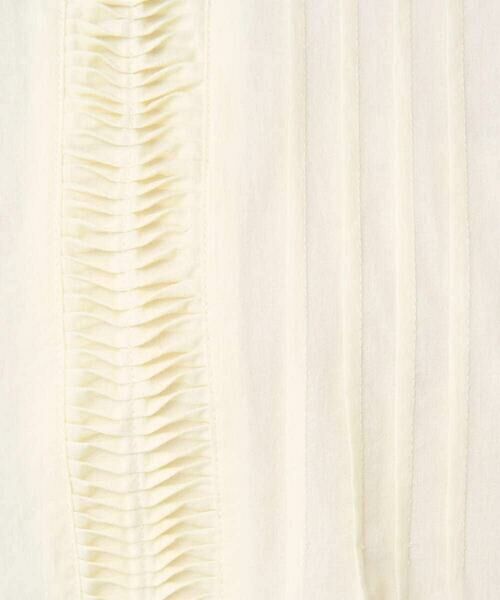 Maison de CINQ / メゾン ドゥ サンク シャツ・ブラウス | 【小さいサイズ】コットンボイルピンタックデザインブラウス/洗える | 詳細10