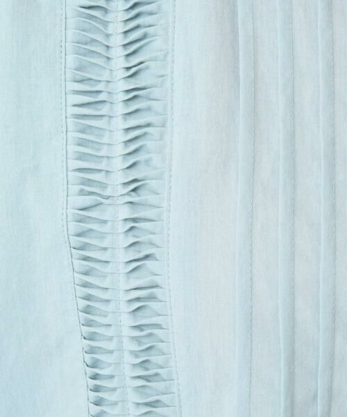 Maison de CINQ / メゾン ドゥ サンク シャツ・ブラウス | 【小さいサイズ】コットンボイルピンタックデザインブラウス/洗える | 詳細9