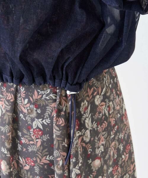 Maison de CINQ / メゾン ドゥ サンク シャツ・ブラウス | 【小さいサイズ】デニム調シアーブラウス/洗濯機で洗える | 詳細13