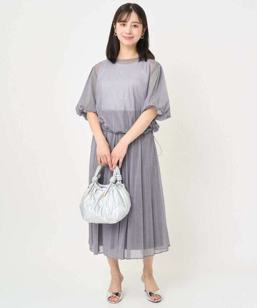 Maison de CINQ / メゾン ドゥ サンク シャツ・ブラウス | 【小さいサイズ】デニム調シアーブラウス/洗濯機で洗える | 詳細18