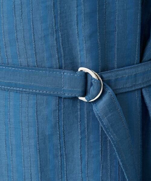 Maison de CINQ / メゾン ドゥ サンク ロング・マキシ丈ワンピース | 【小さいサイズ】ドビーストライプフレアーシルエットワンピース/洗える | 詳細13