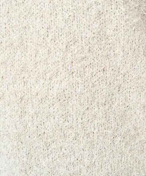 Maison de CINQ / メゾン ドゥ サンク ベスト | 【小さいサイズ】ラメシャギーニットジレ/前後2way/洗える | 詳細15