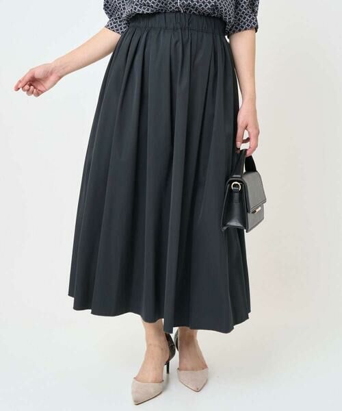 Maison de CINQ / メゾン ドゥ サンク ロング・マキシ丈スカート | 【小さいサイズ】リバーシブルチェックスカート/洗濯機で洗える | 詳細1