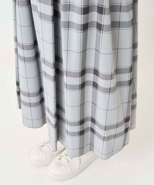 Maison de CINQ / メゾン ドゥ サンク ロング・マキシ丈スカート | 【小さいサイズ】リバーシブルチェックスカート/洗濯機で洗える | 詳細13