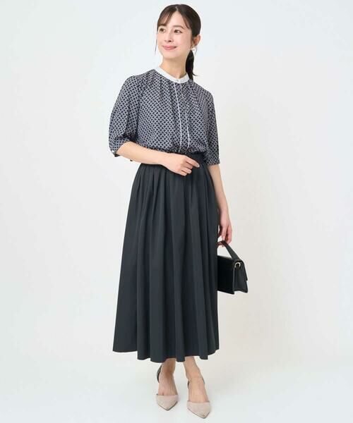 Maison de CINQ / メゾン ドゥ サンク ロング・マキシ丈スカート | 【小さいサイズ】リバーシブルチェックスカート/洗濯機で洗える | 詳細25