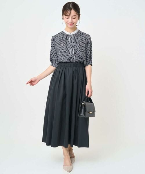 Maison de CINQ / メゾン ドゥ サンク ロング・マキシ丈スカート | 【小さいサイズ】リバーシブルチェックスカート/洗濯機で洗える | 詳細26