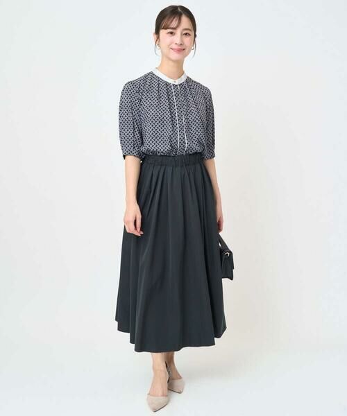 Maison de CINQ / メゾン ドゥ サンク ロング・マキシ丈スカート | 【小さいサイズ】リバーシブルチェックスカート/洗濯機で洗える | 詳細27