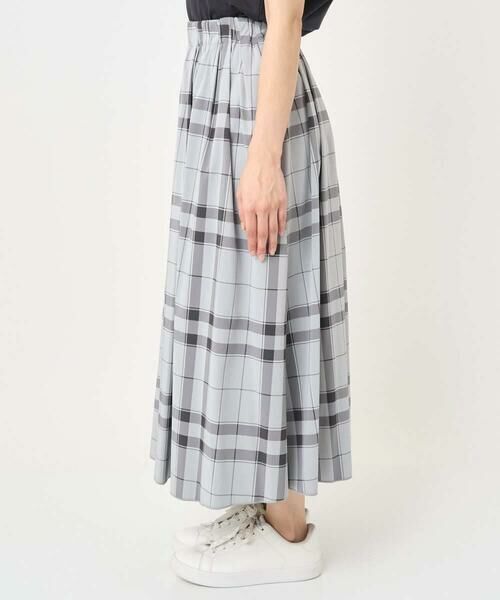Maison de CINQ / メゾン ドゥ サンク ロング・マキシ丈スカート | 【小さいサイズ】リバーシブルチェックスカート/洗濯機で洗える | 詳細4