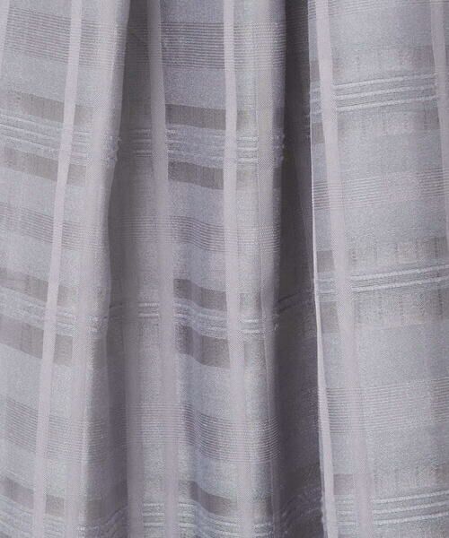 Maison de CINQ / メゾン ドゥ サンク ロング・マキシ丈スカート | 【小さいサイズ】シアードビーチェックスカート/洗濯機で洗える | 詳細10