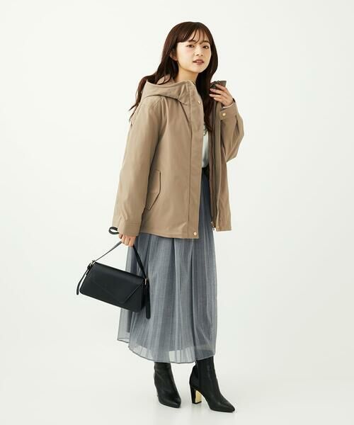 Maison de CINQ / メゾン ドゥ サンク ロング・マキシ丈スカート | 【小さいサイズ】デニム調シアープリーツスカート/洗濯機で洗える | 詳細16