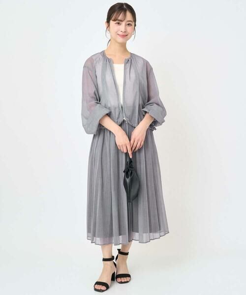 Maison de CINQ / メゾン ドゥ サンク その他アウター | 【小さいサイズ】デニム調シアーブルゾン/洗濯機で洗える | 詳細13