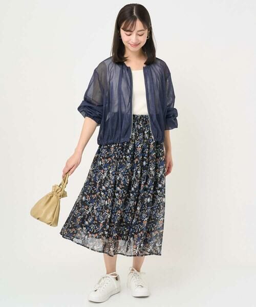 Maison de CINQ / メゾン ドゥ サンク その他アウター | 【小さいサイズ】デニム調シアーブルゾン/洗濯機で洗える | 詳細20