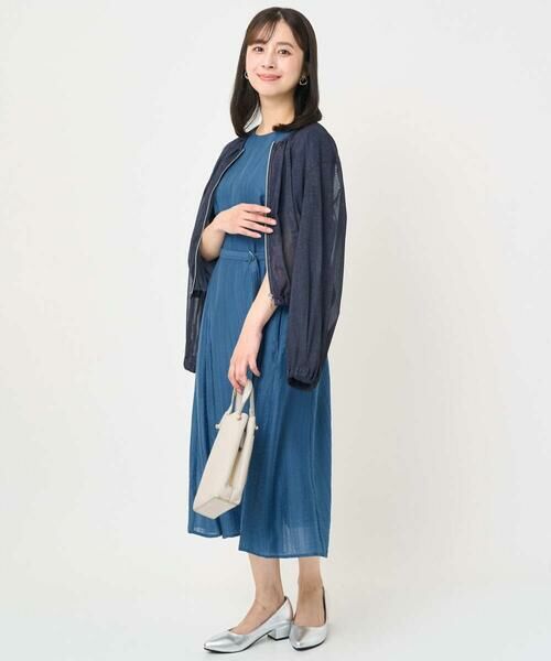 Maison de CINQ / メゾン ドゥ サンク その他アウター | 【小さいサイズ】デニム調シアーブルゾン/洗濯機で洗える | 詳細23