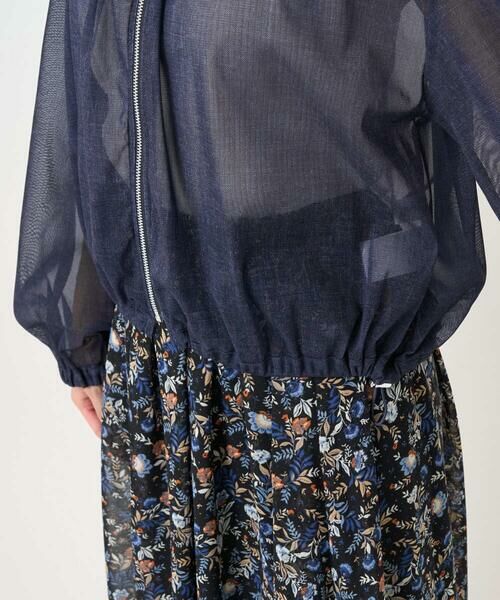 Maison de CINQ / メゾン ドゥ サンク その他アウター | 【小さいサイズ】デニム調シアーブルゾン/洗濯機で洗える | 詳細9