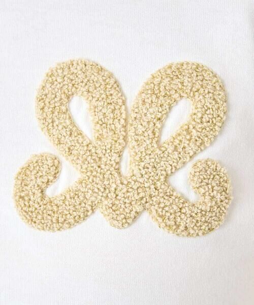 Maison de CINQ / メゾン ドゥ サンク カットソー | 【小さいサイズ】イニシャル刺繍コットンTシャツ/UVカット/接触冷感/洗える | 詳細10