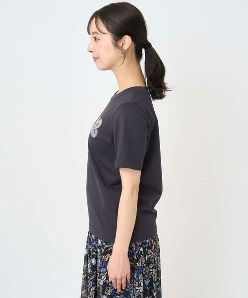 Maison de CINQ / メゾン ドゥ サンク カットソー | 【小さいサイズ】イニシャル刺繍コットンTシャツ/UVカット/接触冷感/洗える | 詳細4