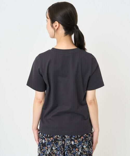 Maison de CINQ / メゾン ドゥ サンク カットソー | 【小さいサイズ】イニシャル刺繍コットンTシャツ/UVカット/接触冷感/洗える | 詳細5