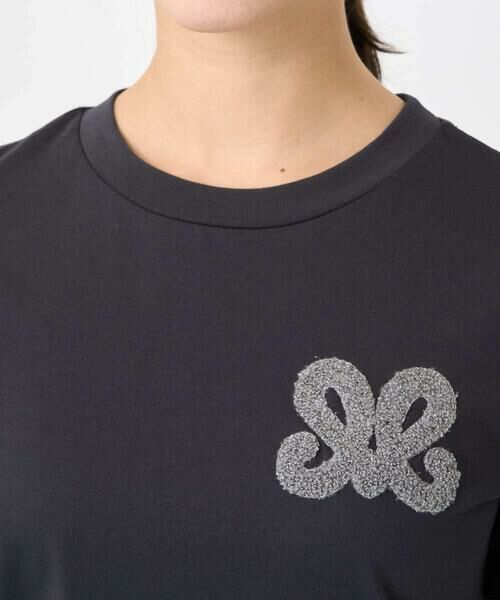 Maison de CINQ / メゾン ドゥ サンク カットソー | 【小さいサイズ】イニシャル刺繍コットンTシャツ/UVカット/接触冷感/洗える | 詳細6