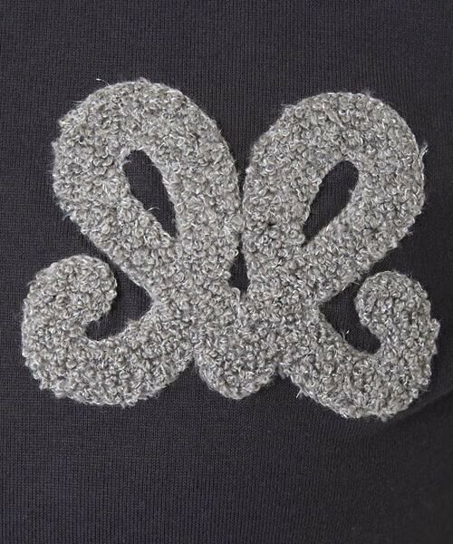 Maison de CINQ / メゾン ドゥ サンク カットソー | 【小さいサイズ】イニシャル刺繍コットンTシャツ/UVカット/接触冷感/洗える | 詳細9