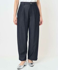 Maison de CINQ / メゾン ドゥ サンク その他パンツ | 【小さいサイズ】ソフトデニムライクバレルパンツ/洗濯機で洗える