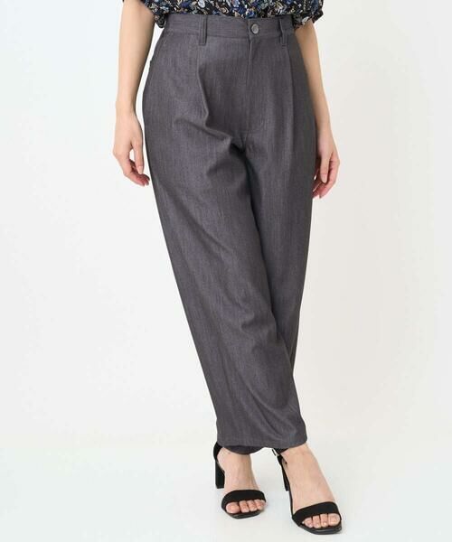 Maison de CINQ / メゾン ドゥ サンク その他パンツ | 【小さいサイズ】ソフトデニムライクバレルパンツ/洗濯機で洗える | 詳細1