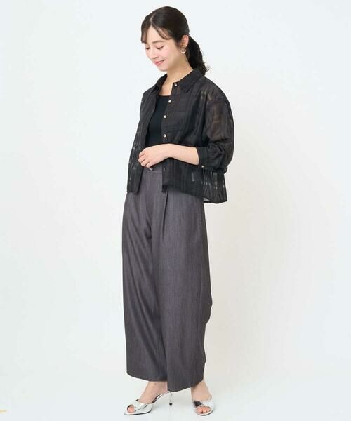 Maison de CINQ / メゾン ドゥ サンク その他パンツ | 【小さいサイズ】ソフトデニムライクバレルパンツ/洗濯機で洗える | 詳細13