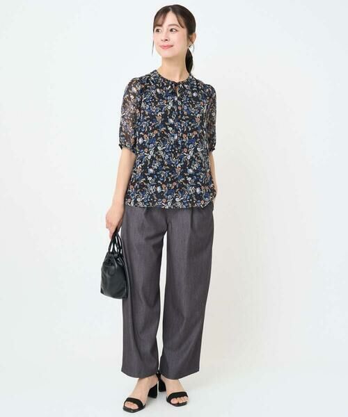 Maison de CINQ / メゾン ドゥ サンク その他パンツ | 【小さいサイズ】ソフトデニムライクバレルパンツ/洗濯機で洗える | 詳細16