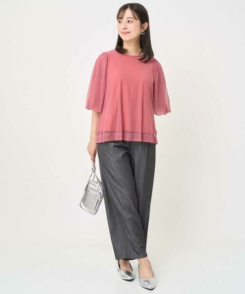 Maison de CINQ / メゾン ドゥ サンク その他パンツ | 【小さいサイズ】ソフトデニムライクバレルパンツ/洗濯機で洗える | 詳細20