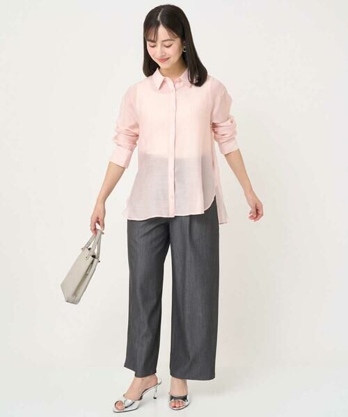 Maison de CINQ / メゾン ドゥ サンク その他パンツ | 【小さいサイズ】ソフトデニムライクバレルパンツ/洗濯機で洗える | 詳細26