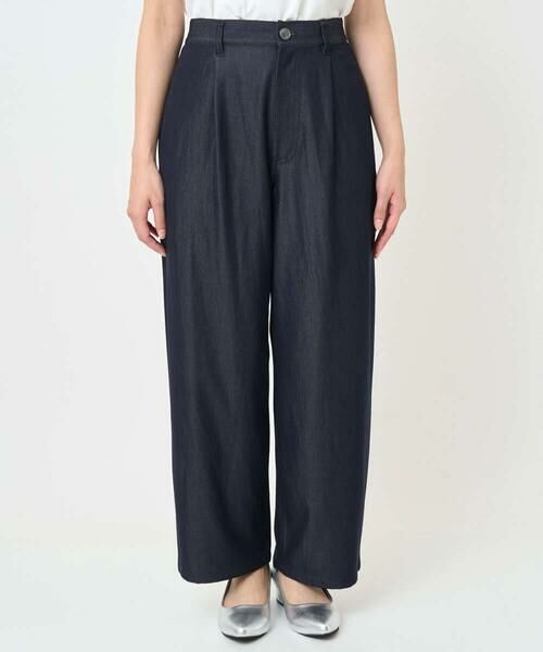Maison de CINQ / メゾン ドゥ サンク その他パンツ | 【小さいサイズ】ソフトデニムライクバレルパンツ/洗濯機で洗える | 詳細3