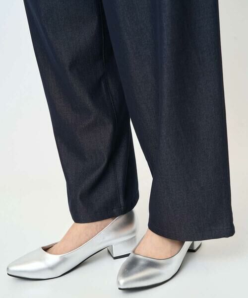 Maison de CINQ / メゾン ドゥ サンク その他パンツ | 【小さいサイズ】ソフトデニムライクバレルパンツ/洗濯機で洗える | 詳細9