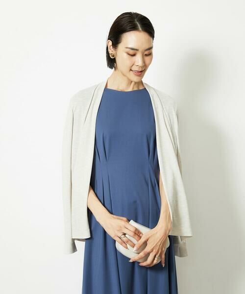 Maison de CINQ / メゾン ドゥ サンク カーディガン・ボレロ | ［小さいサイズ］ショートトッパーカーディガン(紫外線/冷房対策に) | 詳細1