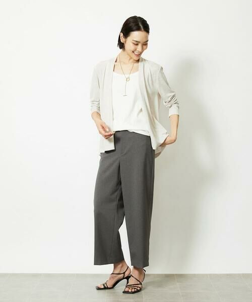 Maison de CINQ / メゾン ドゥ サンク カーディガン・ボレロ | ［小さいサイズ］ショートトッパーカーディガン(紫外線/冷房対策に) | 詳細23