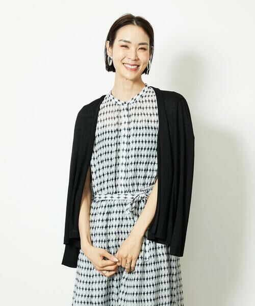 Maison de CINQ / メゾン ドゥ サンク カーディガン・ボレロ | ［小さいサイズ］ショートトッパーカーディガン(紫外線/冷房対策に) | 詳細4