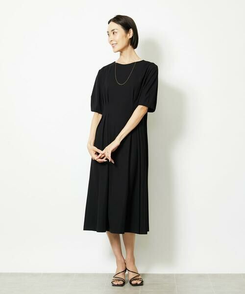 Maison de CINQ / メゾン ドゥ サンク ロング・マキシ丈ワンピース | ［小さいサイズ］ストレッチカットワンピース | 詳細1