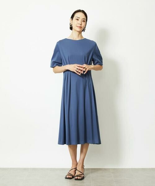 Maison de CINQ / メゾン ドゥ サンク ロング・マキシ丈ワンピース | ［小さいサイズ］ストレッチカットワンピース | 詳細2