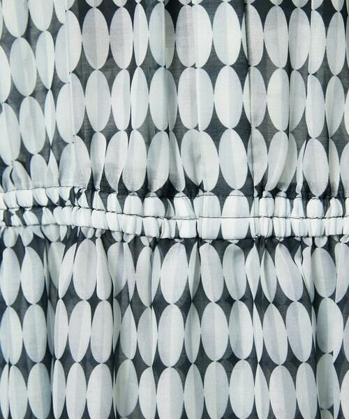 Maison de CINQ / メゾン ドゥ サンク ロング・マキシ丈ワンピース | ［小さいサイズ］ジオメトリック柄ワンピース | 詳細12