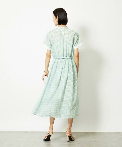 Maison de CINQ / メゾン ドゥ サンク ロング・マキシ丈ワンピース | ［小さいサイズ］ジオメトリック柄ワンピース | 詳細15