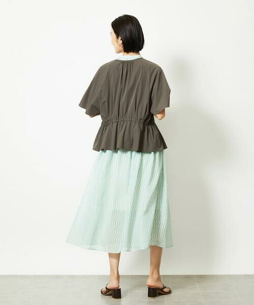 Maison de CINQ / メゾン ドゥ サンク ロング・マキシ丈ワンピース | ［小さいサイズ］ジオメトリック柄ワンピース | 詳細18