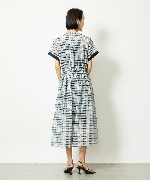Maison de CINQ / メゾン ドゥ サンク ロング・マキシ丈ワンピース | ［小さいサイズ］ジオメトリック柄ワンピース | 詳細21